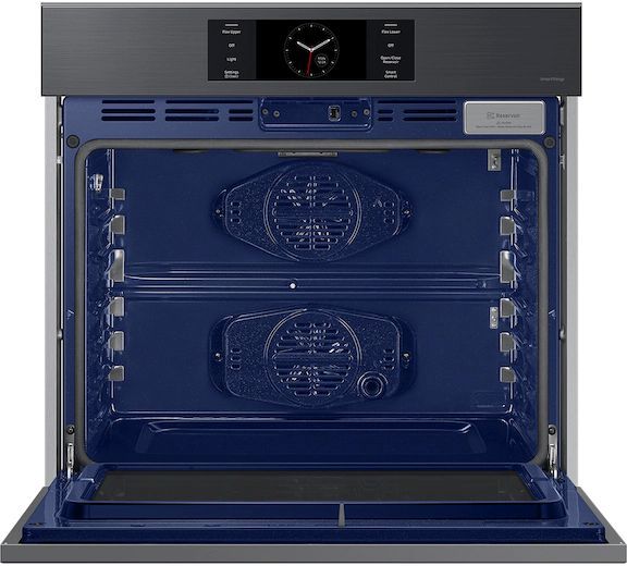 Samsung Bespoke 30" Matte Black Single Electric Wall Oven-4