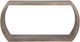 Crestview Collection Infinity Stained Console Table-2