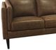 Luke Home Ava Bomber Tan Sofa-1