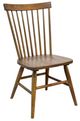 Intercon Colonial Oak Weathered Chestnut Spindle Back Side Chair-0
