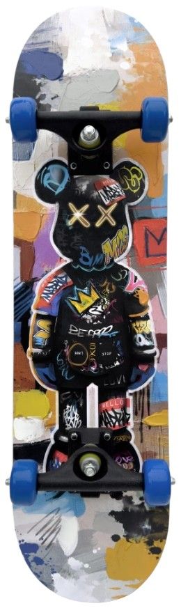 Classy Living Playful Urban Bear Vibes Wall Art-0