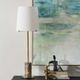 Uttermost® Sepia Antique Brass/Brown Buffet Lamp-2