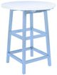 C R Plastic Generation Line Sky Blue Pub Table-0