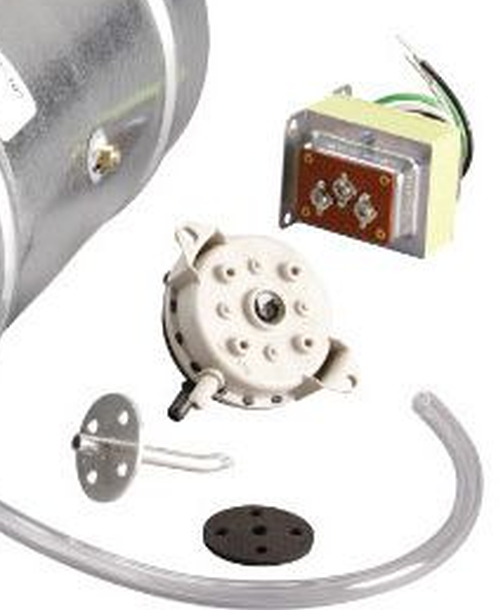 Broan® 6" Universal Automatic Make-Up Air Damper with Pressure Sensor Kit-1