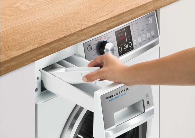 Fisher Paykel WashSmart™ 2.4 Cu. Ft. White Front Load Washer-6