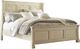 Signature Design by Ashley® Bolanburg Antique White Queen Panel Bed-0