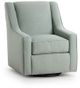 Kevin Charles Fine Upholstery® Austin Sugarshack Willow Swivel Rocker Glider-0