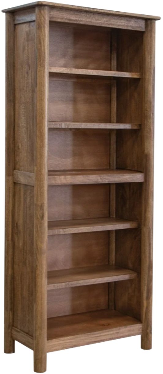 International Furniture Direct Olimpia Natural Bookcase-0