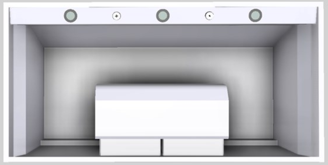 Vent-A-Hood® Designer Series 48" White Wall Mounted Range Hood-3