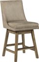 Signature Design by Ashley® Tallenger Beige Upholstered Swivel Bar Stool -0