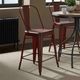 Liberty Furniture Vintage Series Red Back Counter Chair - Set of 2-1