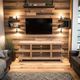 Legends Home Laurel Canyon Natural 64" TV Console-1