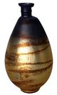 A & B Home Aiden Black/Gold Medium Vase-1