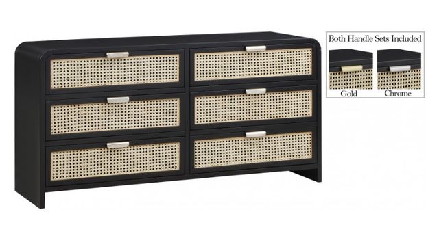 Meridian Furniture Sage Black Dresser-3