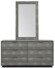 VIG Furniture Modrest Dynasty Dark Shagreen/Stainless Steel Dresser-2