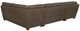 Jackson Furniture Royce 3-Piece Taupe U-Shape Left-Arm Facing Sectional and Chaise-4