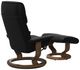Stressless® by Ekornes® Customizable Admiral Medium Manual Recliner and Ottoman -2