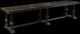 Horizon Home® Monaco Antique Black Dining Bench-0