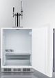 Summit® Commercial 24" White Built In Coffee Kegerator-2