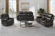 New Classic® Home Furnishings Kellen Brown Manual Reclining Sofa-1