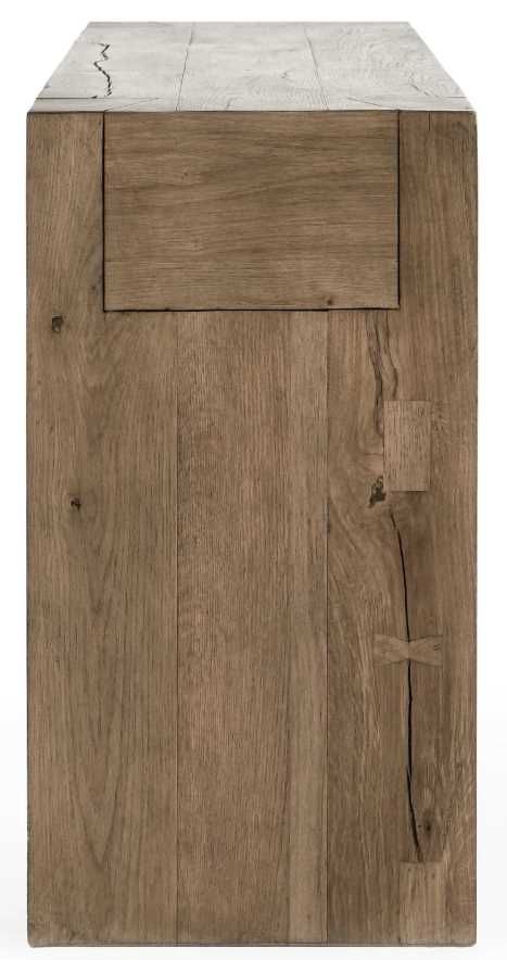 Classic Home Bristol Cafe Brown Console Table-3