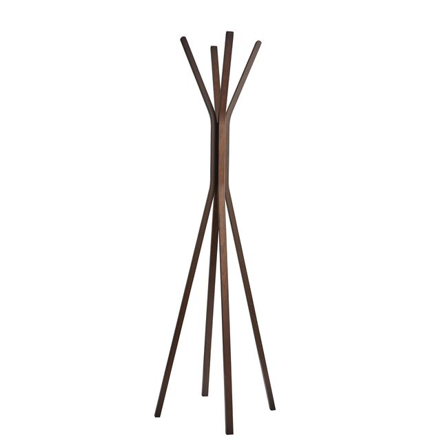 Adesso® Toby Walnut Oak Coat Rack-0