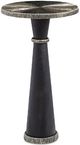 Bassett® Furniture Sparrow Aluminum Top Drink Table with Black Base-0
