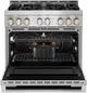 JennAir® RISE™ 36" Stainless Steel Pro Style Gas Range-3