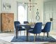 Ashley® Trishcott 5-Piece Dark Blue/Brown Dining Set-3