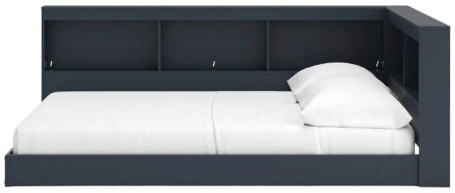 Signature Design by Ashley® Simmenfort Navy Blue Full Bookcase Storage Bed-2