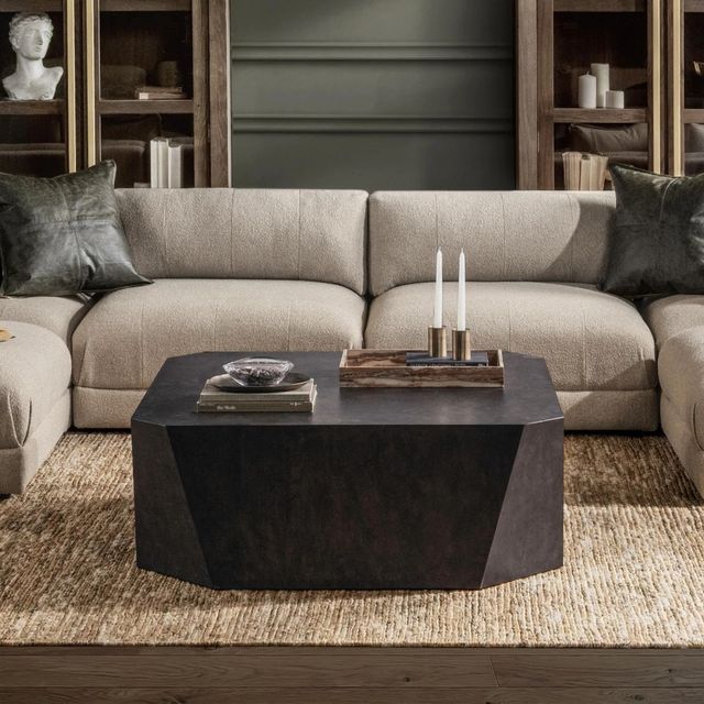 Classic Home Avena Brown Coffee Table-1