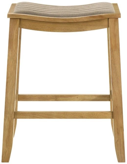 Armen Living Iyani Amber Glow/Twilight Taupe Counter Stool-3