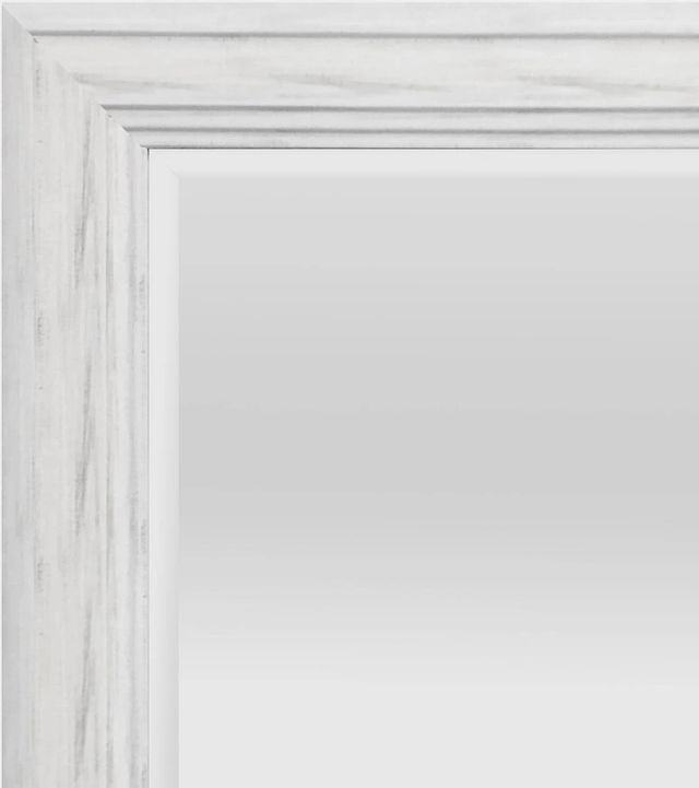 Signature Design by Ashley® Jacee Antique White Floor Mirror-3