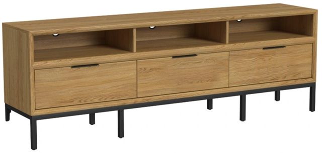 Intercon Newport Natural Oak 85'' TV Console-0