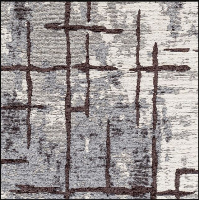 Surya Toscana Charcoal/Cream/Slate 3'x5' Area Rug-3
