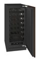 U-Line® Seamless Collection 15" 2.8 Cu. Ft. Panel Ready Wine Refrigerator with Solid Door-3