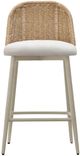 TOV Furniture Alexa Cream/Natural Linen/Wicker Outdoor Counter Stool-3