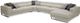 VIG Furniture Divani Casa Hawkey 4-Piece Light Gray Right-Arm Facing Sectional and Chaise-0