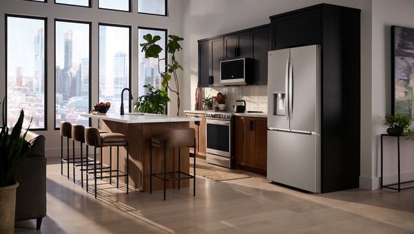 LG 36" 25.5 Cu. Ft. Counter Depth French Door Refrigerator with Craft Ice