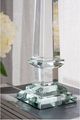 A & B Home Clear Medium Lucent Obelisk Accent-4