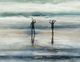 Classy Living Silhouette Beach Wall Art-1