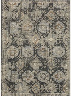Karastan® Rhapsody Dirge Smokey Grey 5’x8' Area Rug