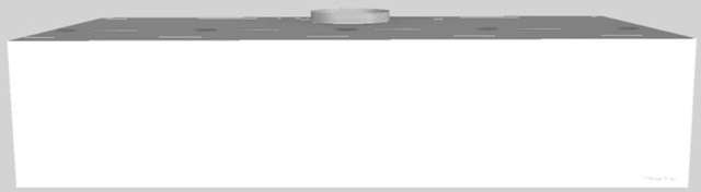 Vent-A-Hood® 54" White Wall Mounted Range Hood