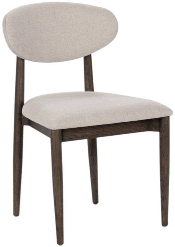 Classic Home Tiber 2-Piece Toasted Brown Upholstered Dining Chair Set-3