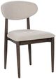 Classic Home Tiber 2-Piece Toasted Brown Upholstered Dining Chair Set-3