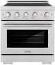 ZLINE Paramount 30" Satin Stainless Steel Pro Style Induction Range-0