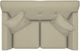 La-Z Boy® Dixie Teak Loveseat-3
