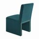 TOV Furniture Jaffa Teal Performance Velvet Dining Chair-2
