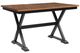 Signature Design by Ashley® Wildenauer Brown Counter Dining Table with Black Base-0
