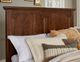 Vaughan-Bassett Bungalow Sienna King Panel Bed-1